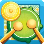 Cute Baby Drum icon