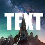Text behind Photo AI icon