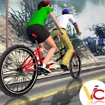 bi cycle race icon