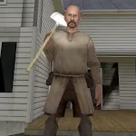 papi scared horror house icon