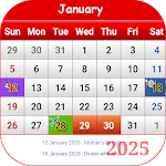 Malaysia Calendar 2025 icon