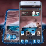 Sea Bottle Launcher Theme icon
