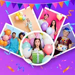 Birthday Collage Maker icon