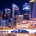 City By Night Wallpaper icon