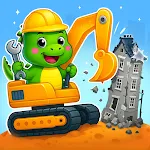 Dino Car Builder & Truck Games icon