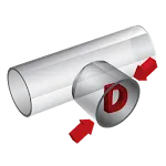 Pipe Diameter Calculator icon