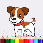 Cute Puppy Coloring Book icon