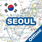Seoul Metro Map Tourist Guide icon