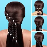 Hairstyles step by step easy, | Indus Appstore | App Icon