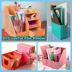 DIY Useful File Holder Simple icon