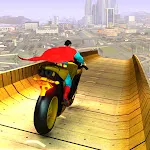 Super Hero Bike Mega Ramp icon