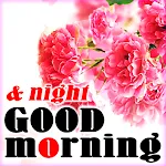 Good morning and night card icon