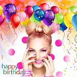 Birthday Photo Frame icon