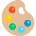 Paint tool/Animation icon
