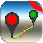 Road & Air Distance Calculator icon