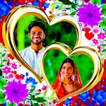 Photo frame app, collage maker icon