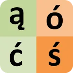 Polish alphabet for students icon