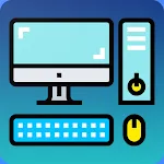 Computer keyboard key shortcut icon