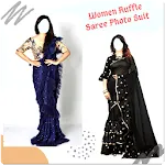 Women Ruffle Saree Photo Suit icon