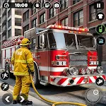 US Firefighter Truck Rescue 3D icon