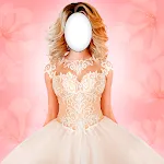 Wedding Dress Photo Montage icon