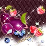 Girly Theme-Sparkle Fruits- icon