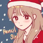 Pencil Girl : Dress Up Game icon