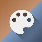 Color Theme Blue & Terracotta icon