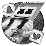 Marshmello Sketch  Theme icon