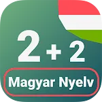 Numbers in Hungarian language icon