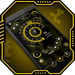 Strip hi-tech launcher 3 icon