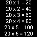 Simple Multiplication Tables icon