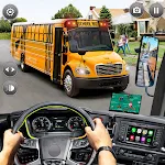 School Bus Games Simulator 3D icon