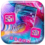Colorful Waves Theme icon