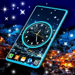 Night Sky Clock Live Wallpaper icon