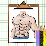 How to Draw Human Body Easy icon