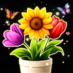 Flower Matching Game icon