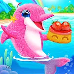 My Twin Dolphin Baby Care icon