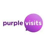 Purple Visits icon