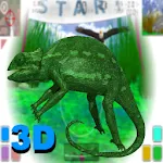 Chameleon race 3D Simulator icon