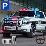 Modern Police Car Parking Sim icon