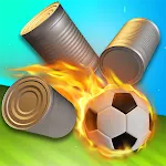 Soccer Knockdown: Ball & Cans icon