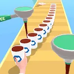 Perfect Coffee Cup Stack 3D icon