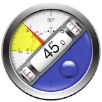 Clinometer  +  bubble level icon
