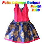 Kids Pattu Lehenga Designs icon