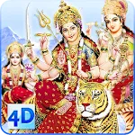 4D Maa Durga Live Wallpaper icon