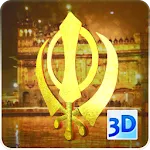 3D Khanda (Sikh Symbol) Live W icon