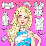 Girl Coloring Dress Up Games icon