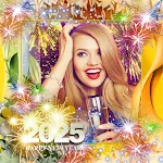 New Year Photo Frame 2025 icon