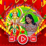 Navratri video maker songs icon